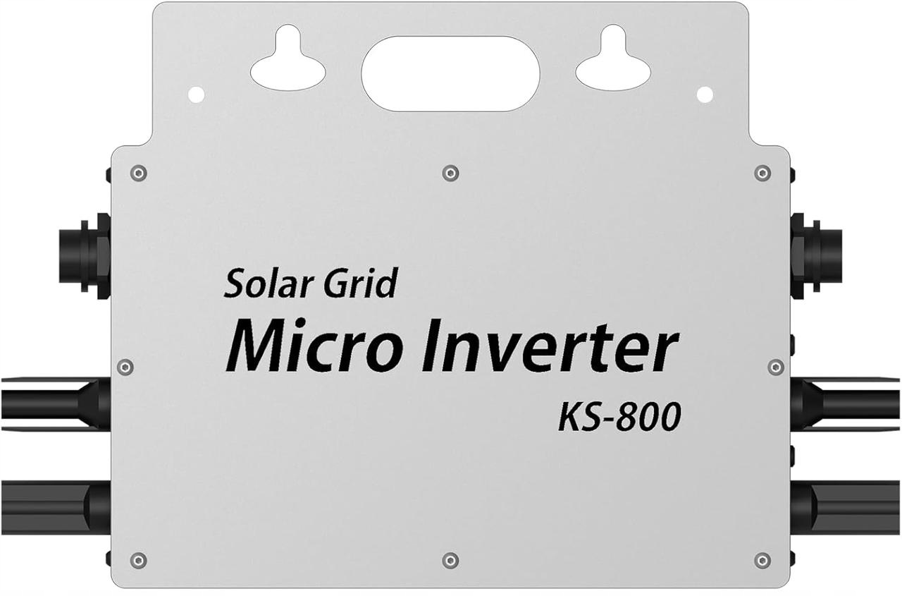 Elektrownia Balkonowa 800 W Falownik Pv 800 W, Wodoszczelność IP65, Wi-Fi