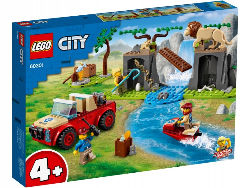 Lego 60301 City Terén záchranářů divokých zvířat