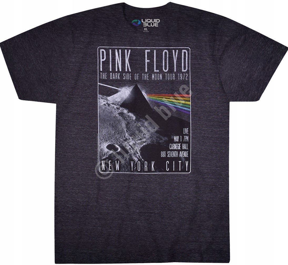 Pink Floyd Dark Side Live Liquid Blue S