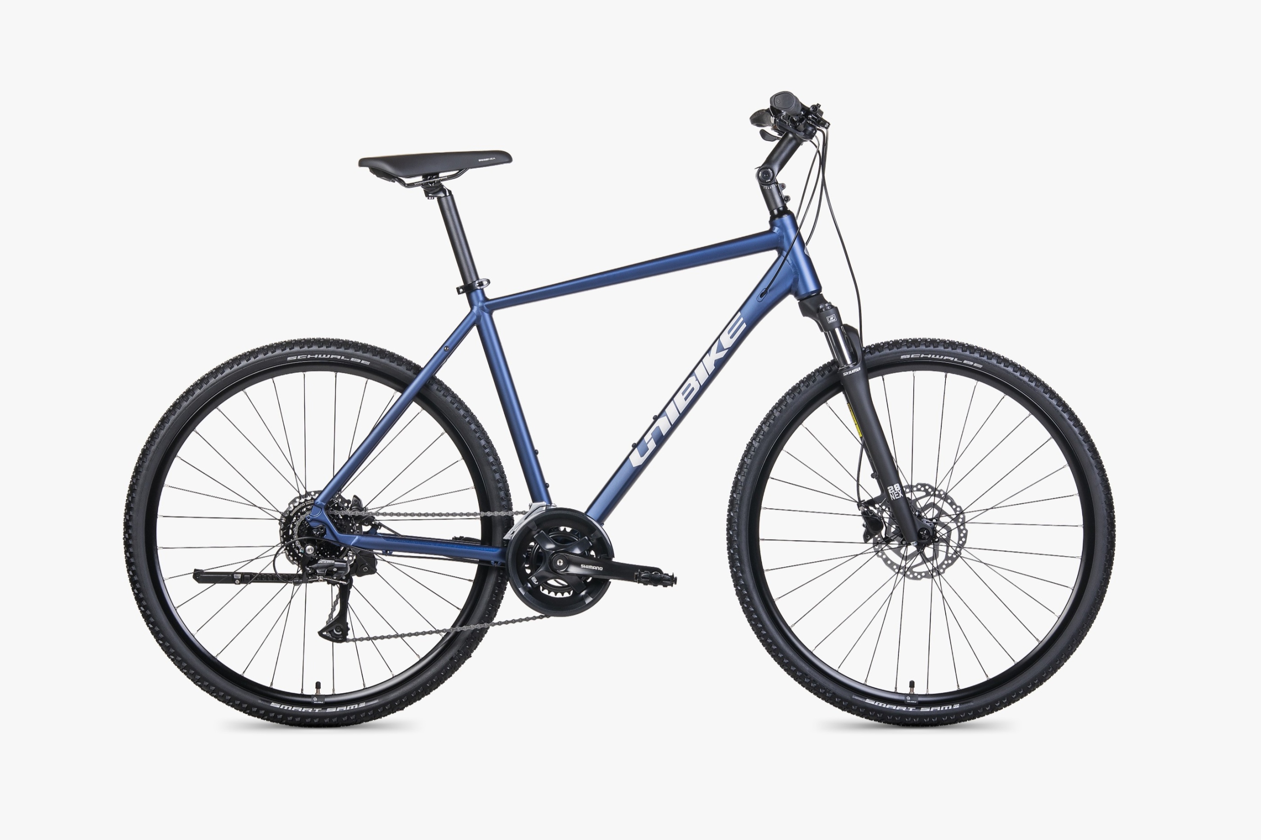 Rower Unibike Flash M-17 Granatowy