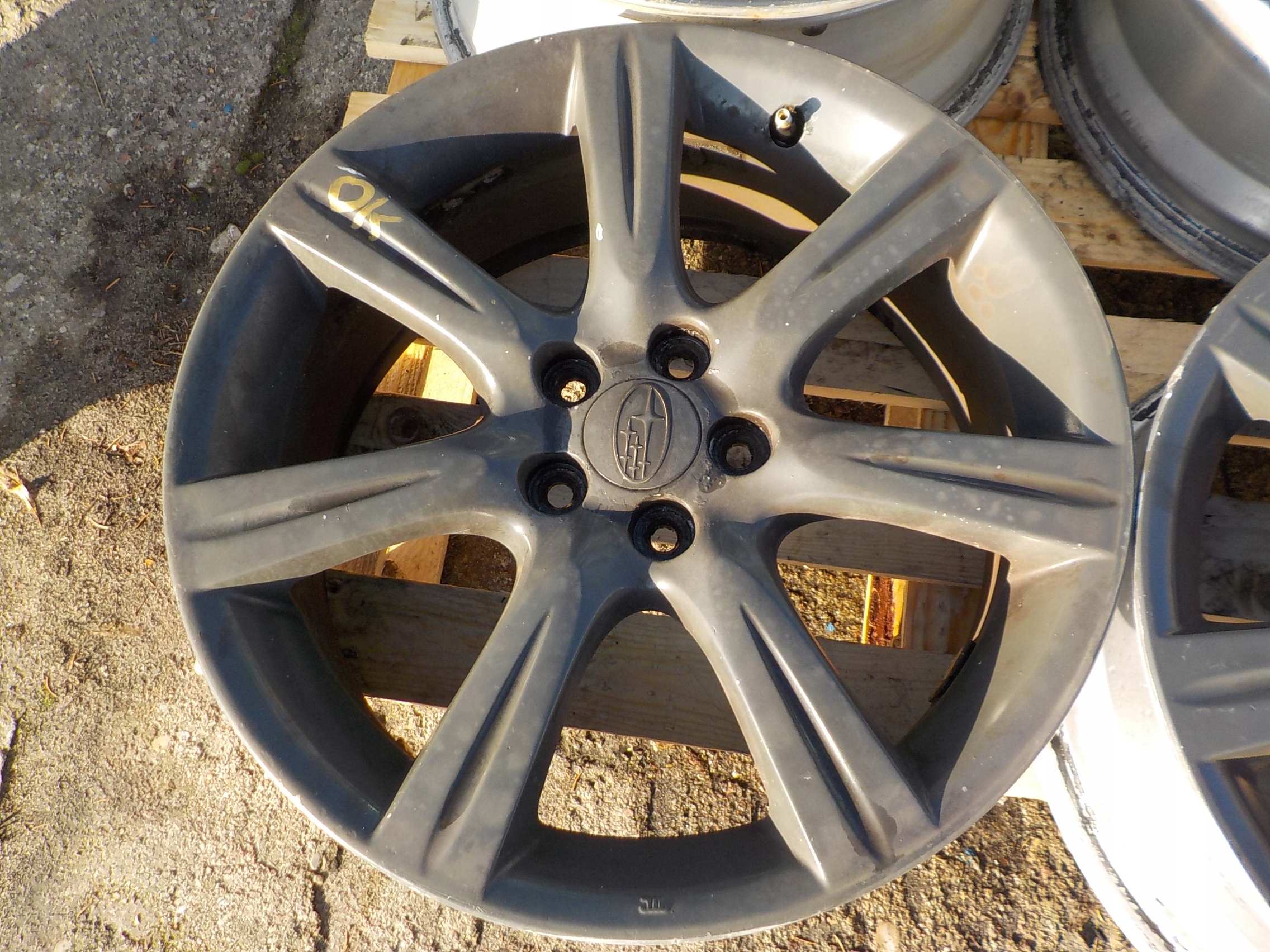 SUBARU IMPREZA WRX discs aluminium R17 5x100