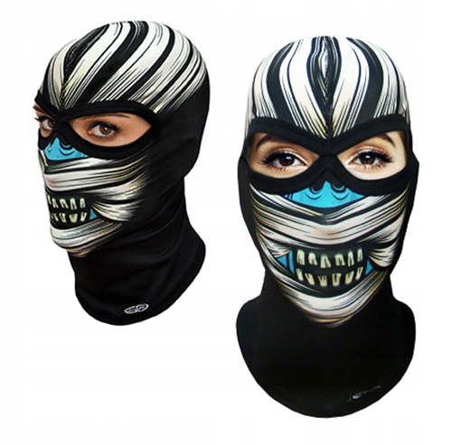 

Kominiarka Termoaktywna kask Mumia oczy Ag+