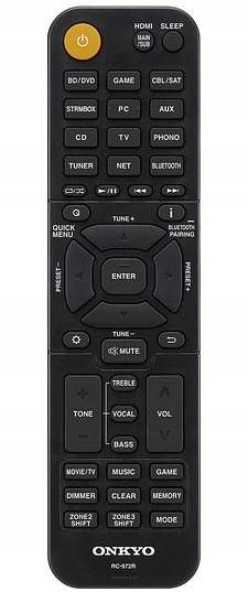 ONKYO TX-SR494 DAB czarny 7.2 160W DOLBY ATMOS Kod producenta TX-SR494-B