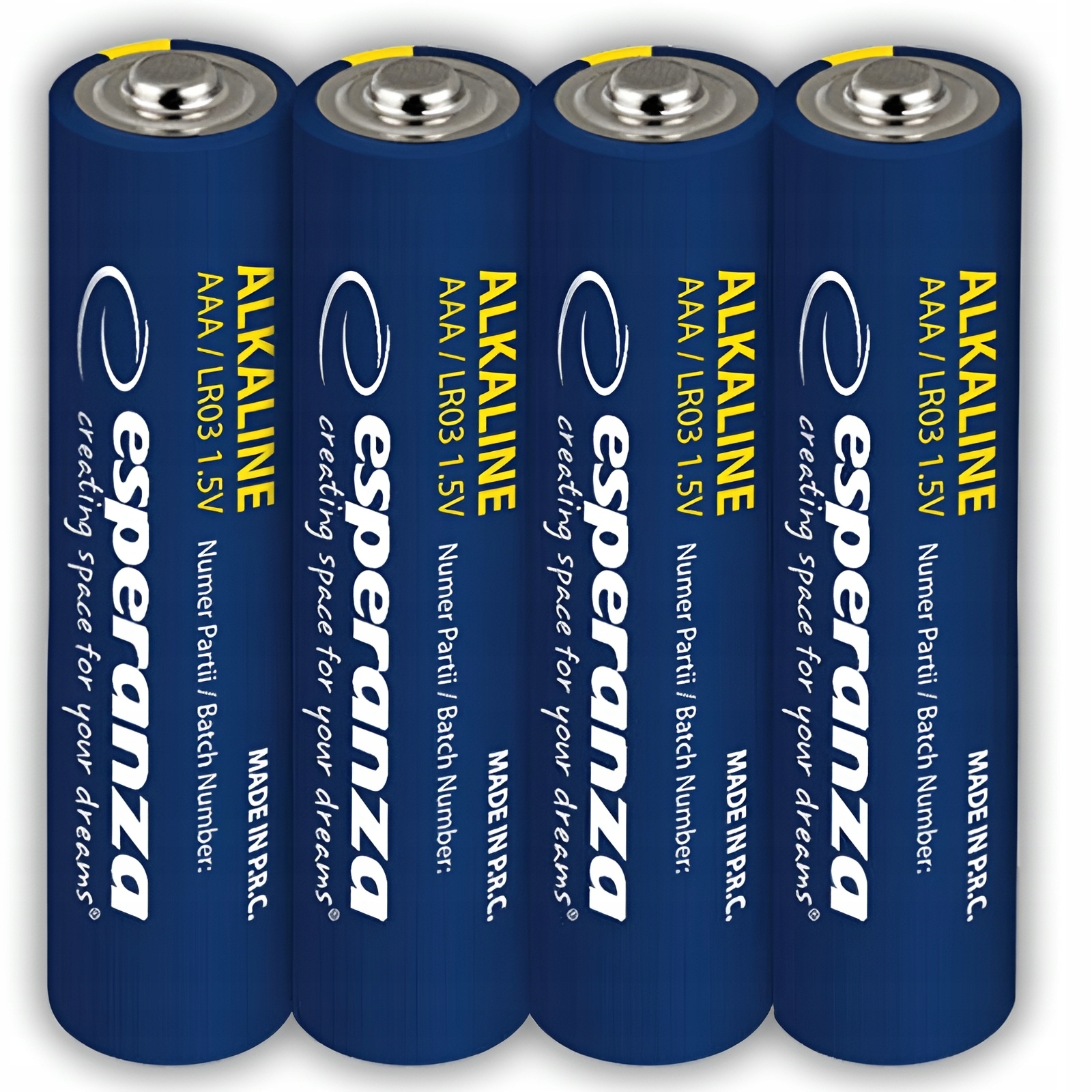 Щелочная батарея Esperanza AAA (R3) 4 шт.