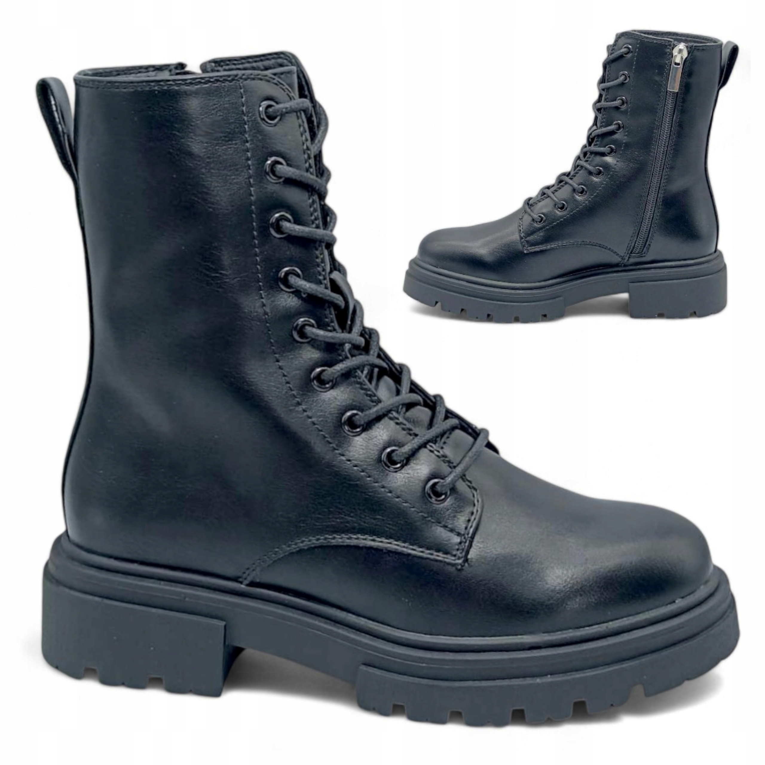 Dámské Kotníkové Boty Podzimní 37 Workery Zateplené Kanady Černé Pohodlné Evento