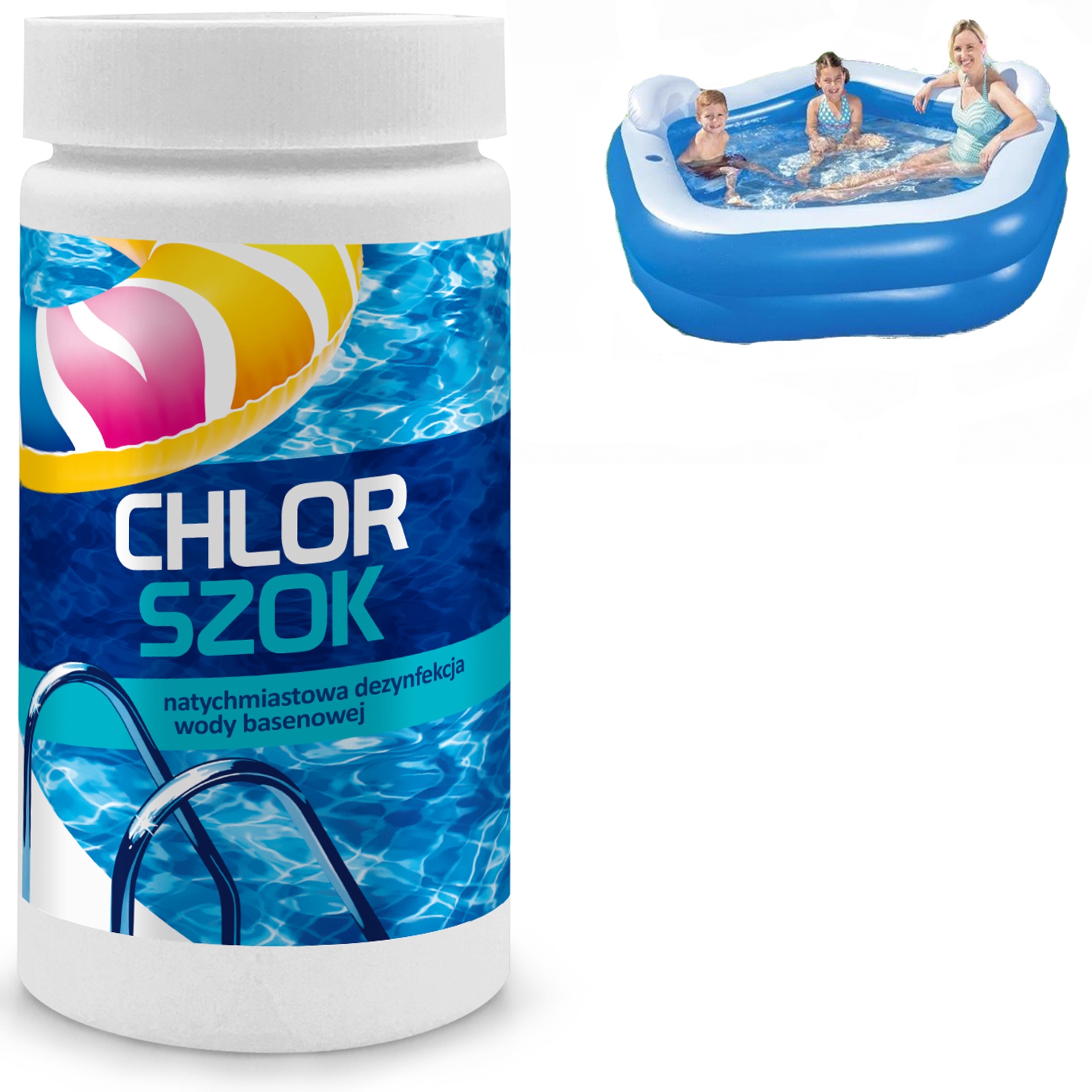 

Chemia Basenowa Chlor Szok Do Basenu Granulat 1KG