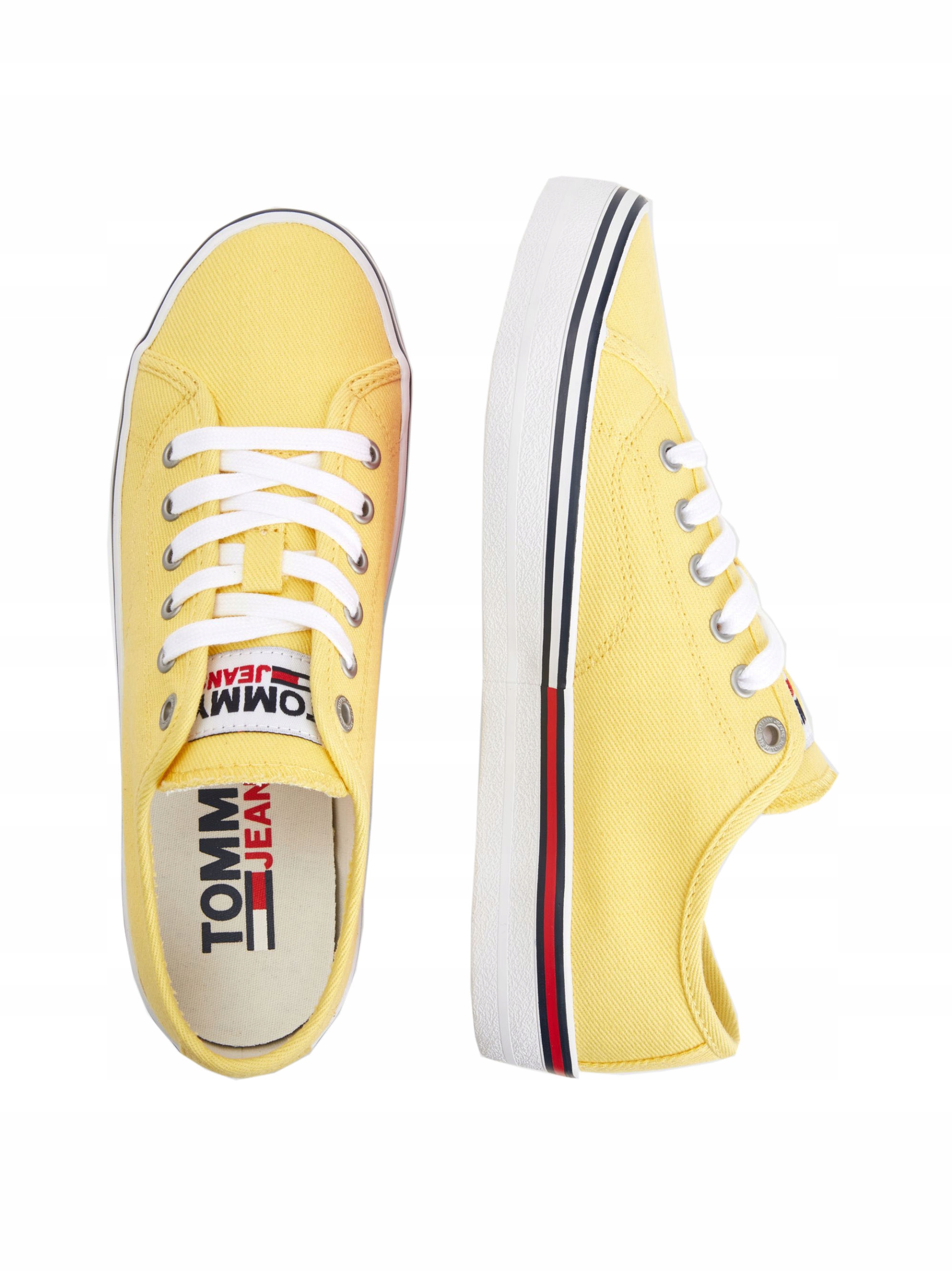 

Tommy Hilfiger Damskie Trampki Essential Yellow 38
