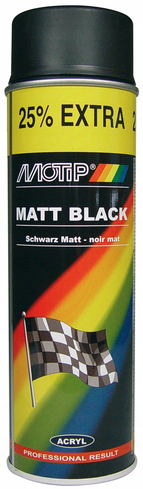 

Motip Lakier Akrylowy Spray Czarny Mat 500 ml