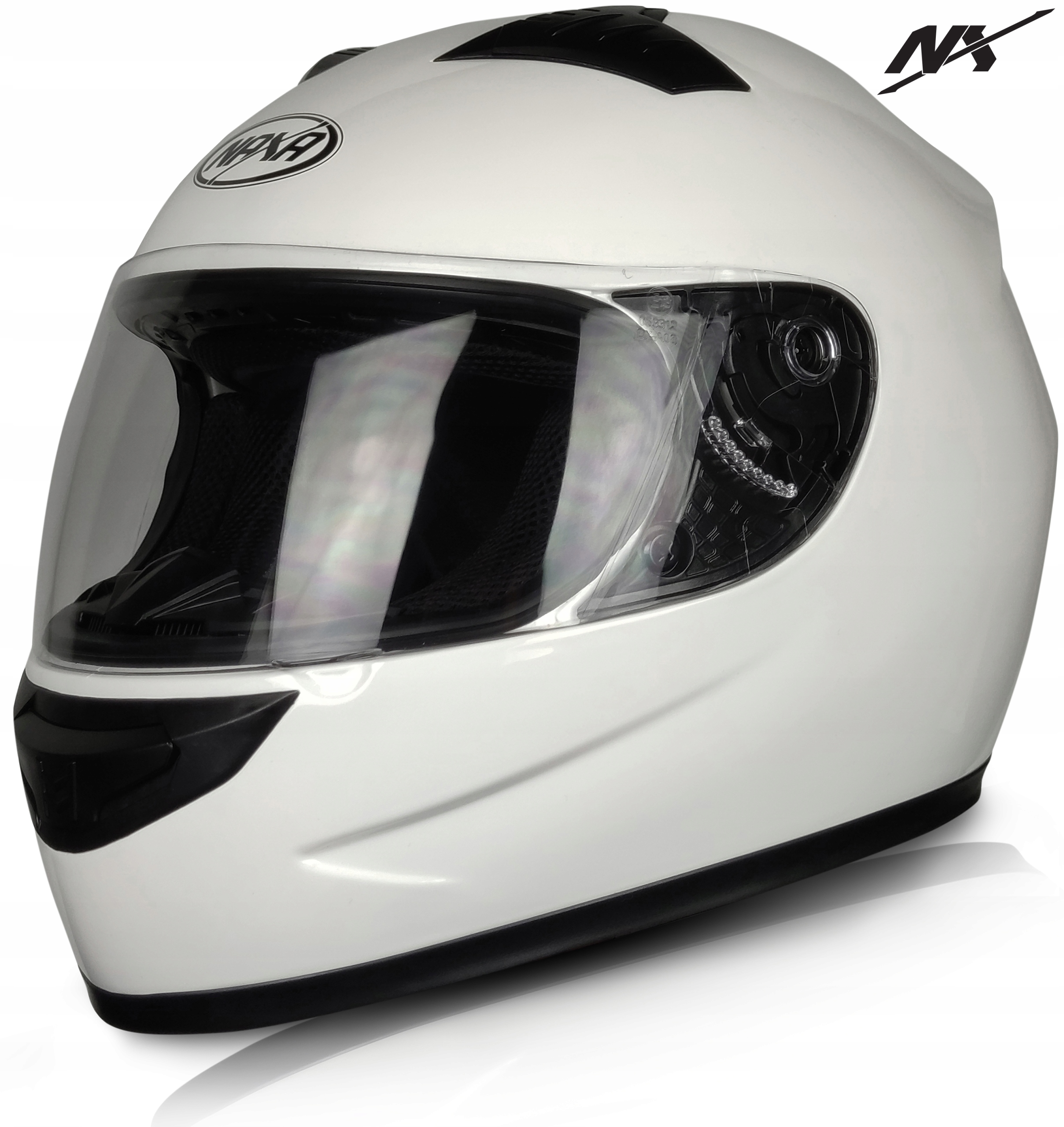 Motocyklová Přilba Integrální Full Face Naxa F22/C vel. L Pouzdro Na Helmu