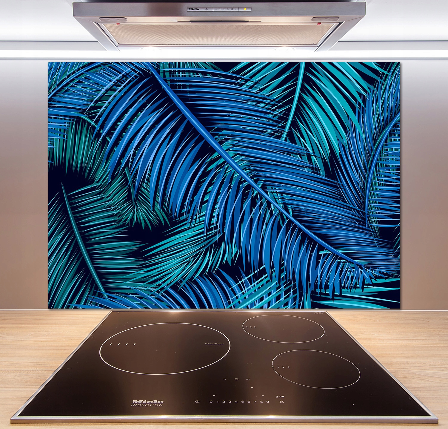 

Panel dekor szkło Liście palmy 100x70 cm + Klej