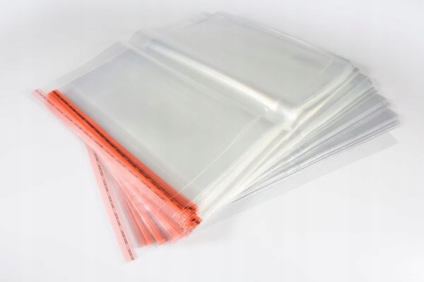 

Woreczki foliowe 200x300 celofanowez taśmą 100szt