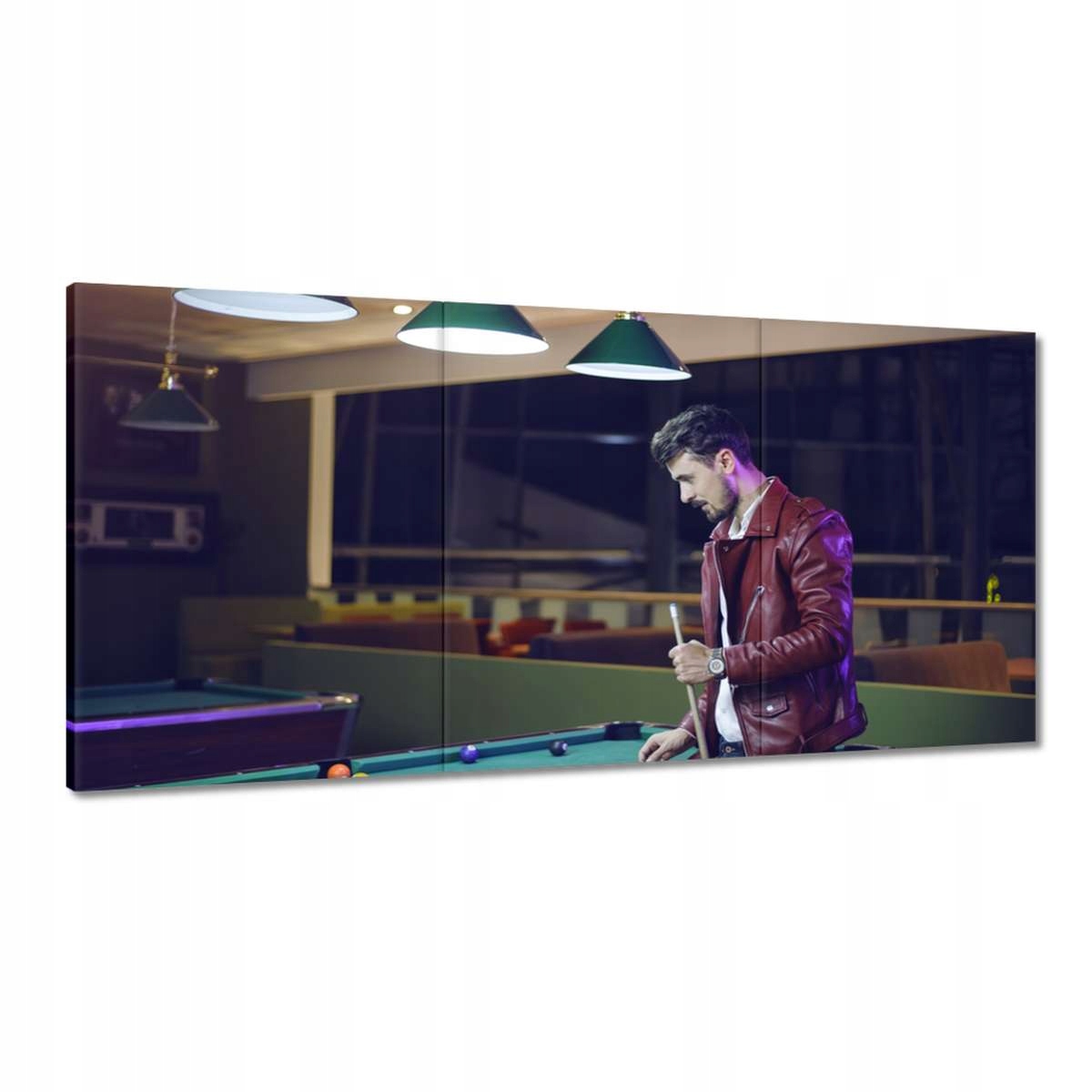 Obrazy 180x90 Biliard Hra Stôl Bile Palice