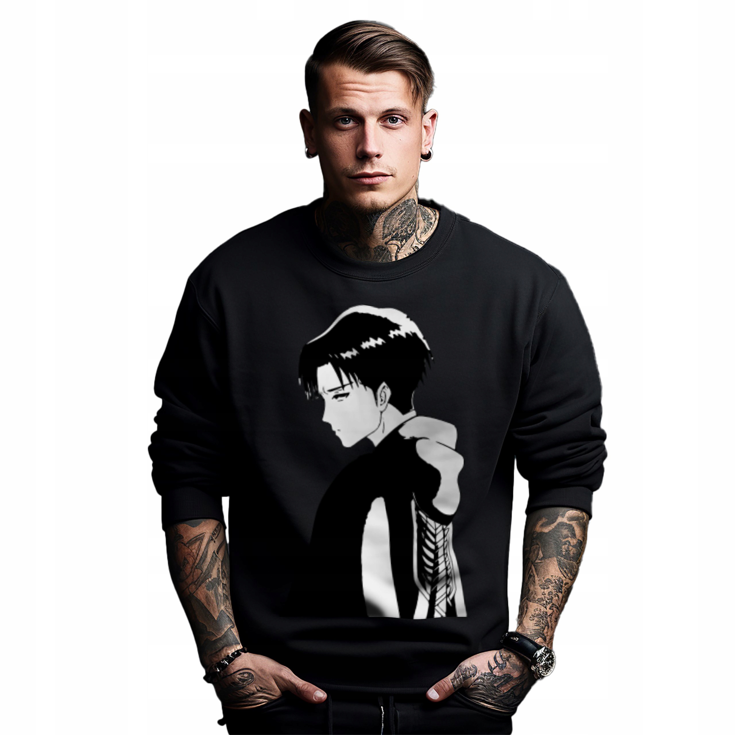 Mikina s potiskem Anime Attack on Titan