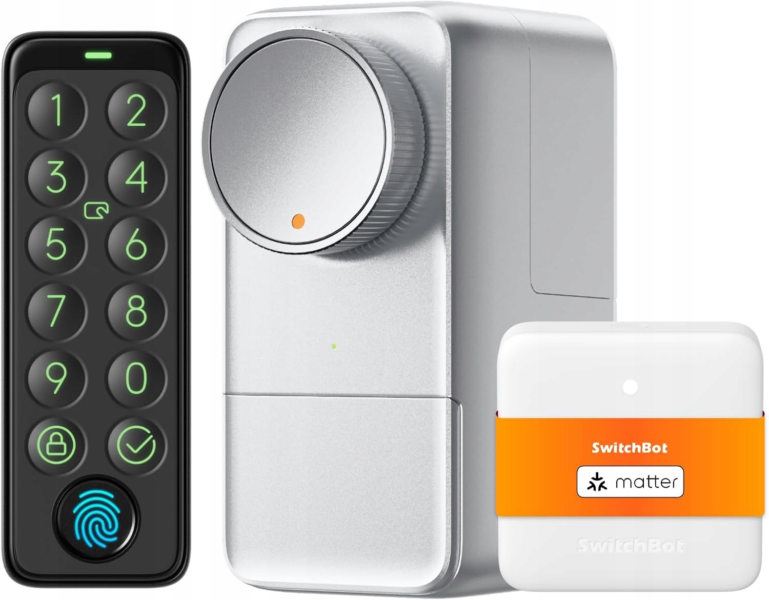 SwitchBot Smart Lock Pro WiFi Inteligentní zámek Klávesnice Otisk prstu