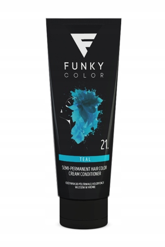 Toner na vlasy Funky Color č. 21 Teal 100 ml