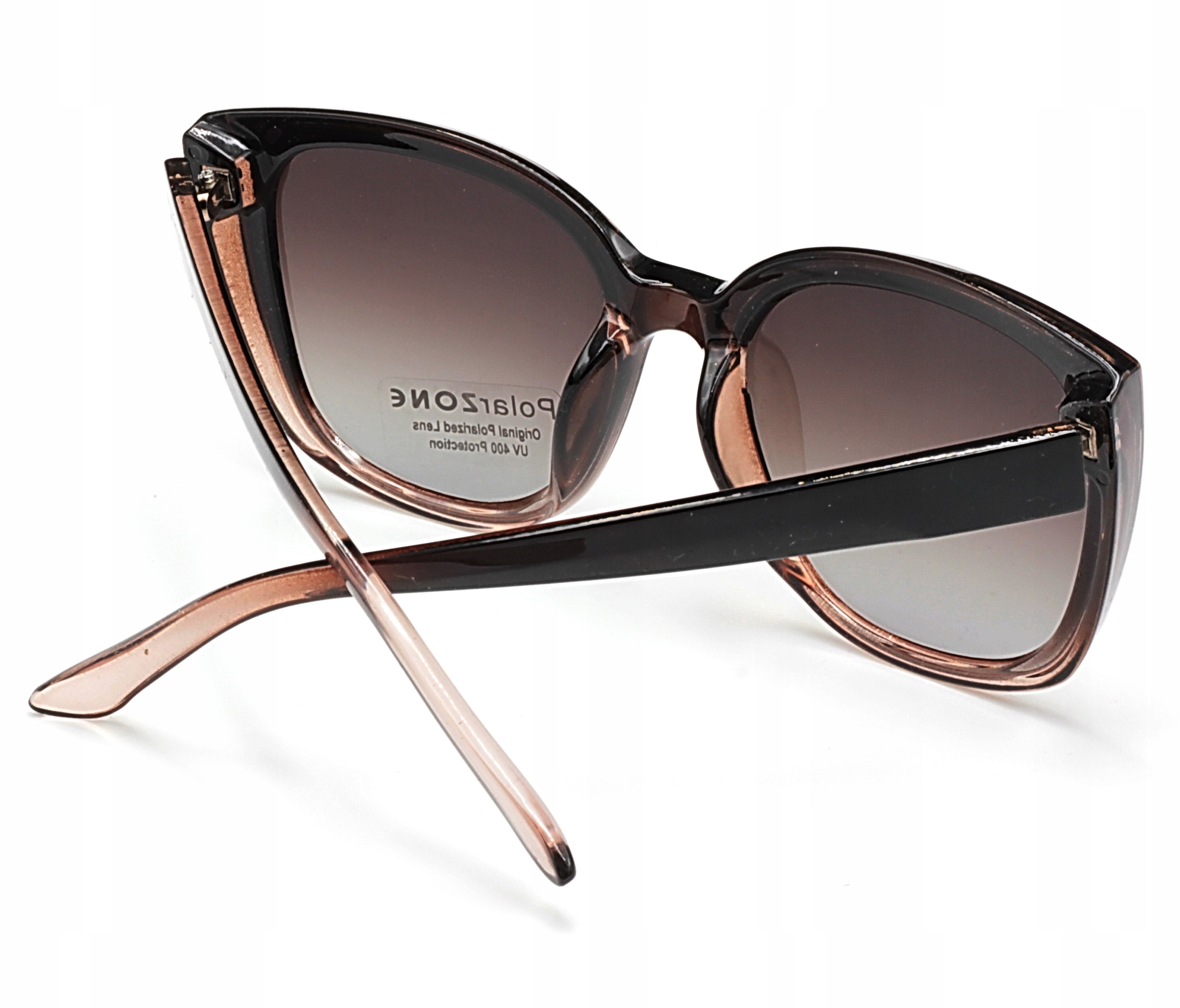 OKULARY PRZECIWSŁONECZNE POLARYZACYJNE DAMSKIE POLARZONE UV400 LATO ETUI Model DPZ MUCHY CIENIOWANE