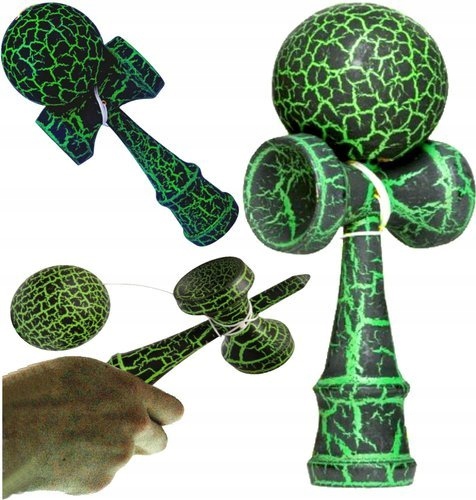 

Japońska Gra Zręcznościowa Kendama Drewno Zielona