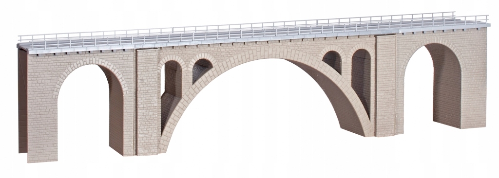 Kibri Kamenný jednokolejný železniční most H0 1:87
