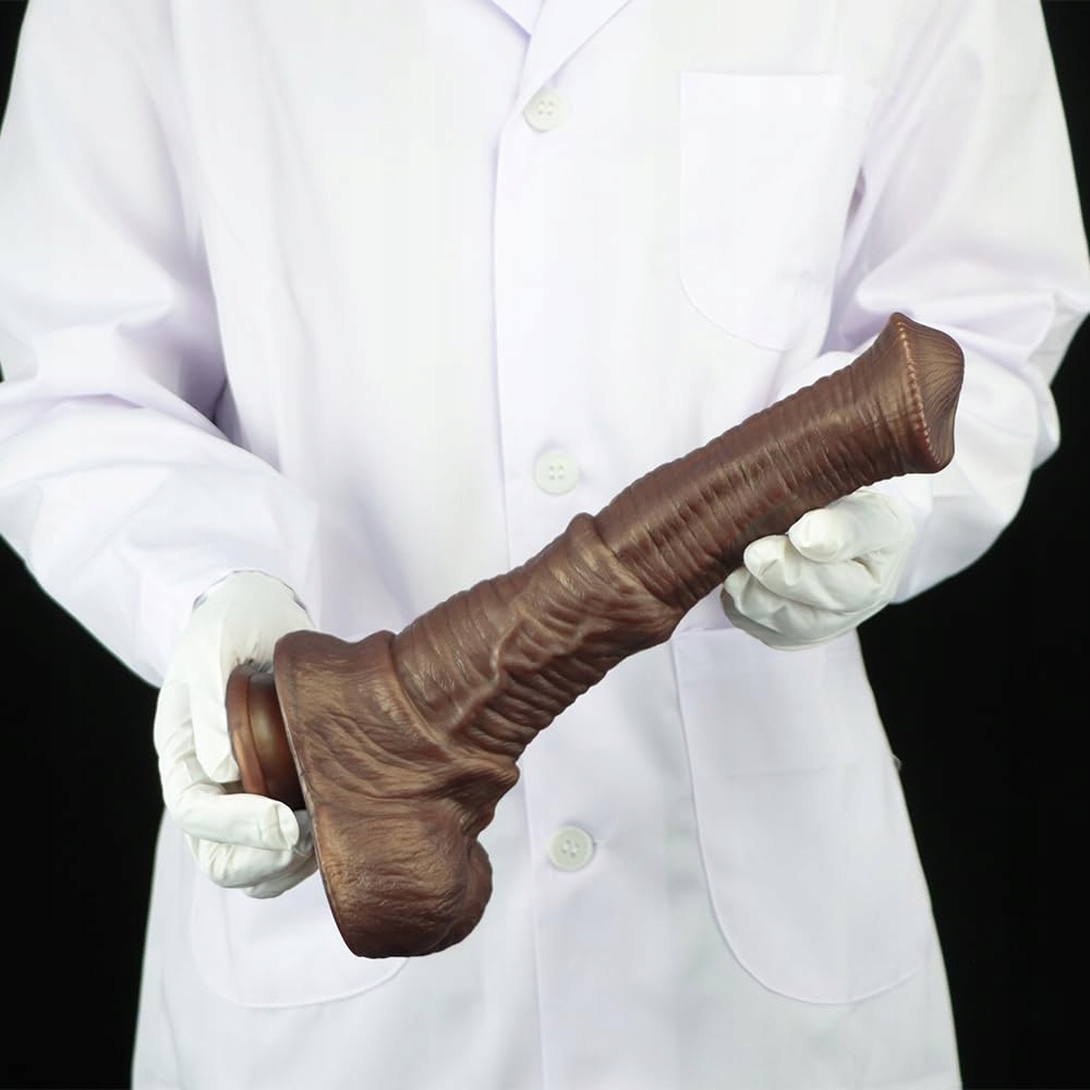 TCSKIOS Realistyczny Dildo Koński XXL Silikonowy Z Przyssawką — miniatura 7