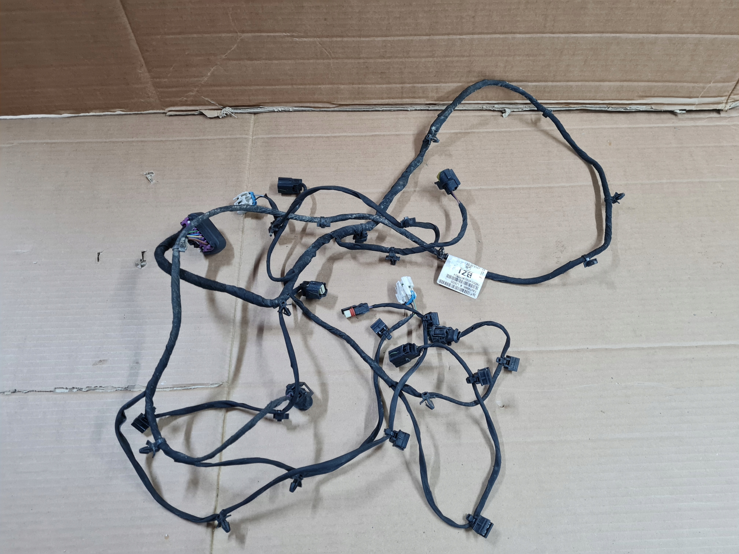 OPEL ASTRA J УСТАНОВКА БАМПЕРА 13374985 4 XPDC