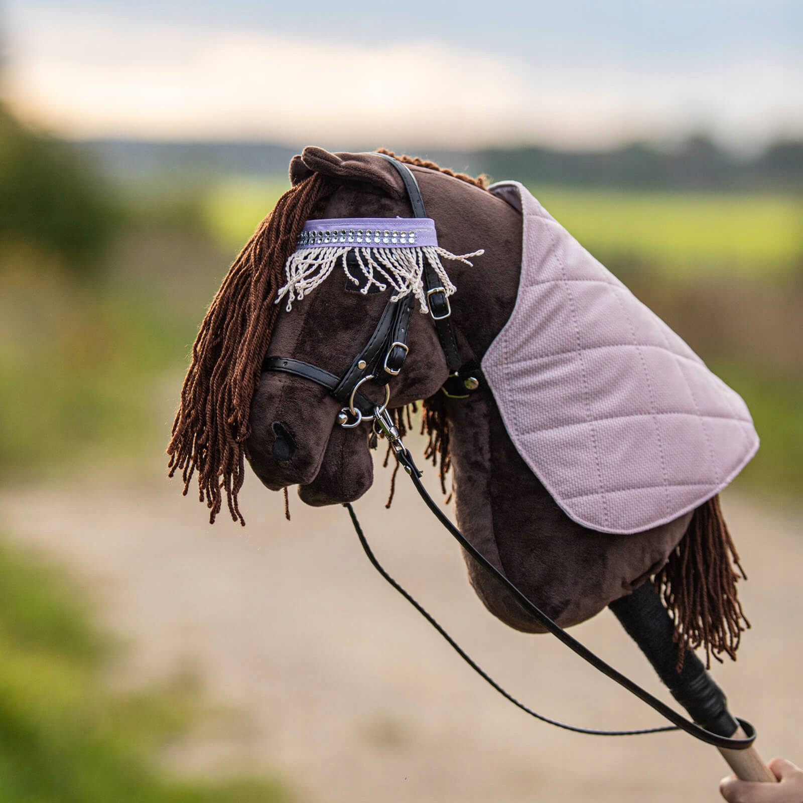 

Frędzle dla Hobby Horse na oczy przeciw owadom