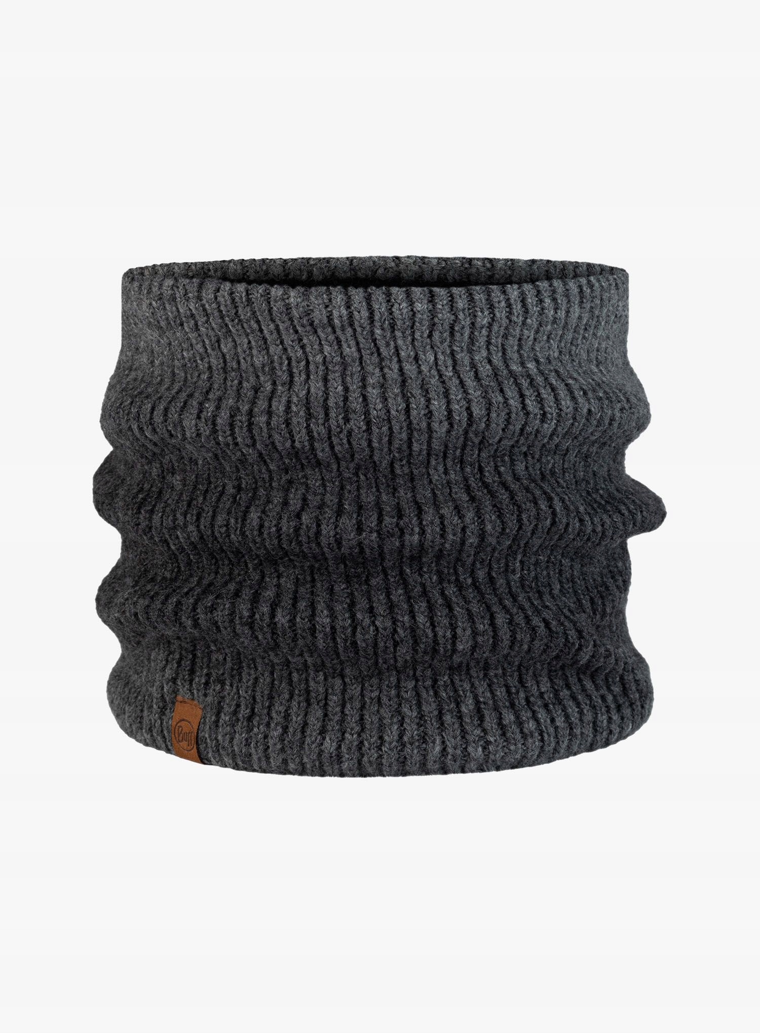 Nákrčník na krk Buff Knitted Fleece Neckwarmer Marin grafitová barva