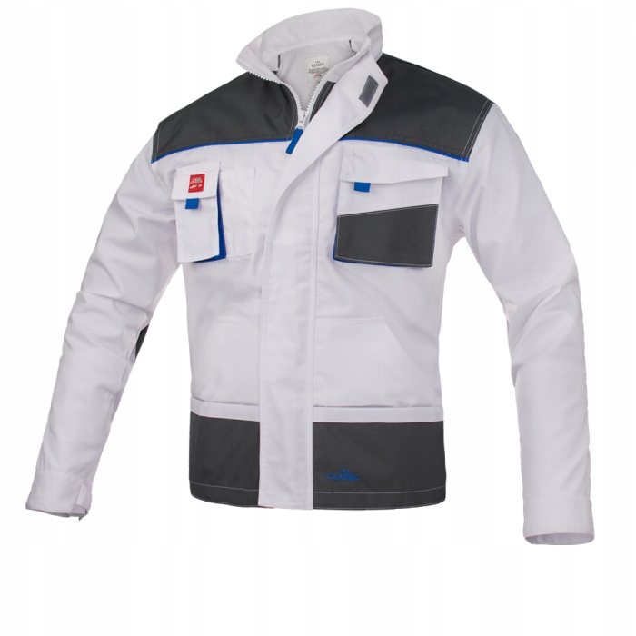 BLUZA ROBOCZA MALARZA BIAŁA KURTKA SZPACHLARZA 50