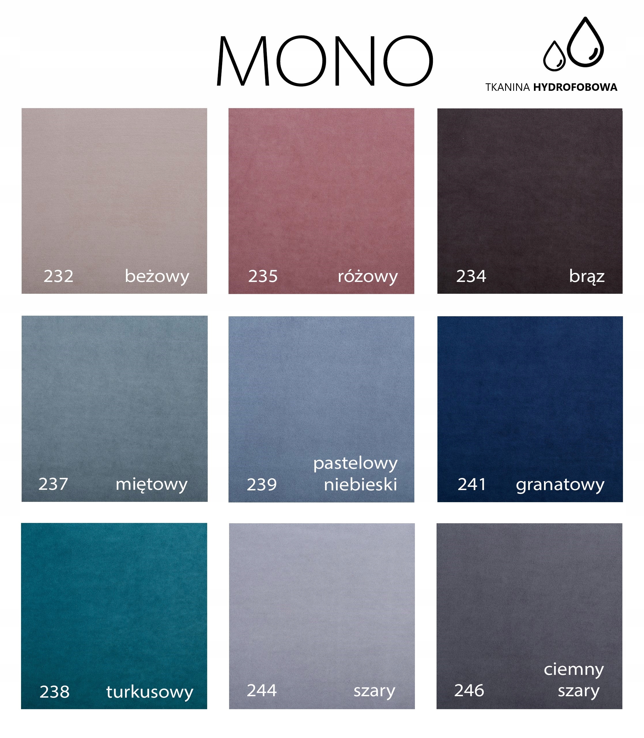 sofa BRAVA I mała amerykanka z funkcją spania Powierzchnia spania – szerokość (cm) 71-80 cm