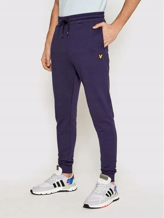 Lyle Scott Tmavě Modré Logované Kalhoty (M)