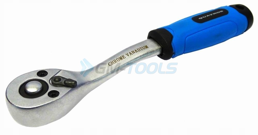 

Grzechotka Profilowana Wygięta 1/4'' 72 Zęby Qs