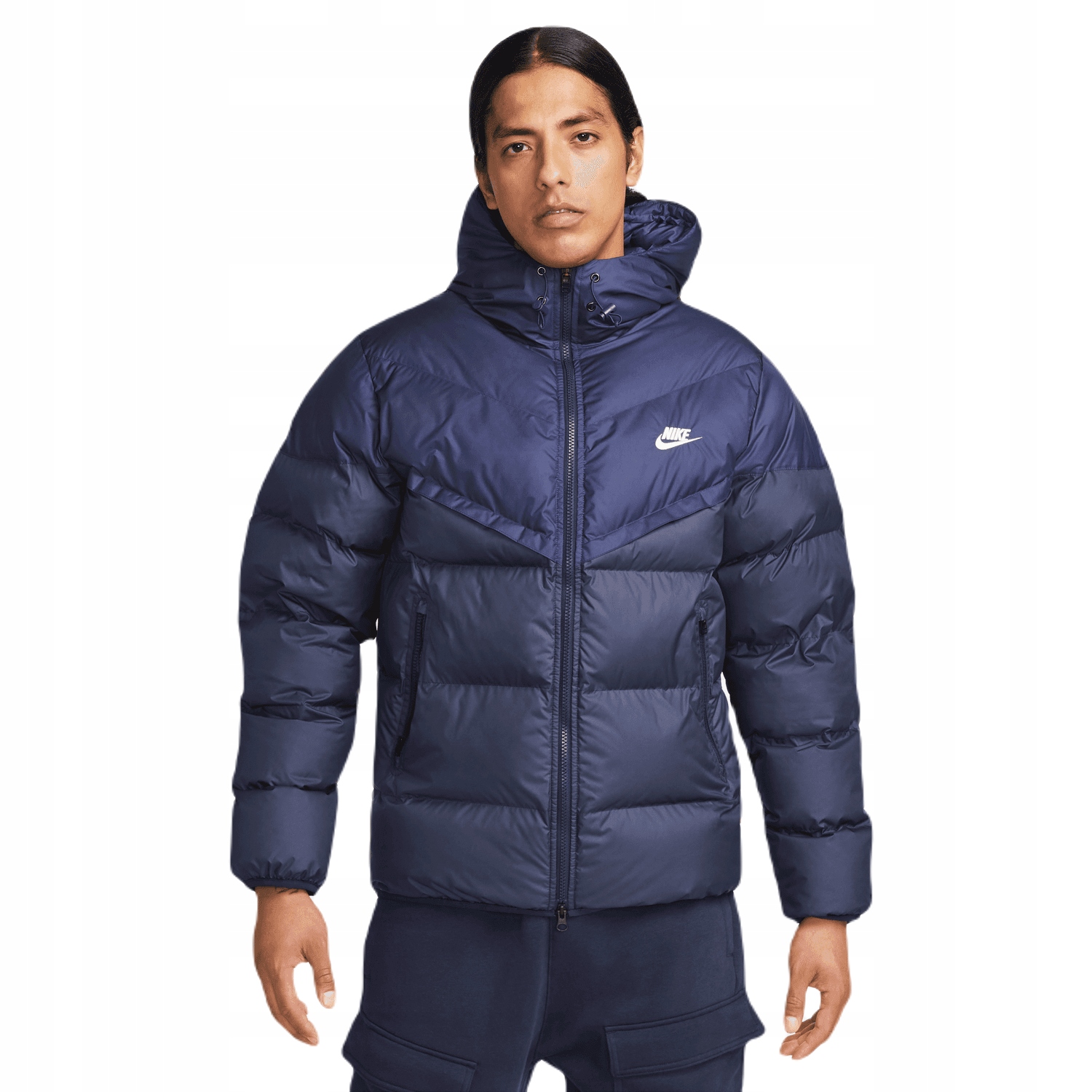 Zimní bunda Nike Windrunner PrimaLoft FB8185-410 tmavě modrá M