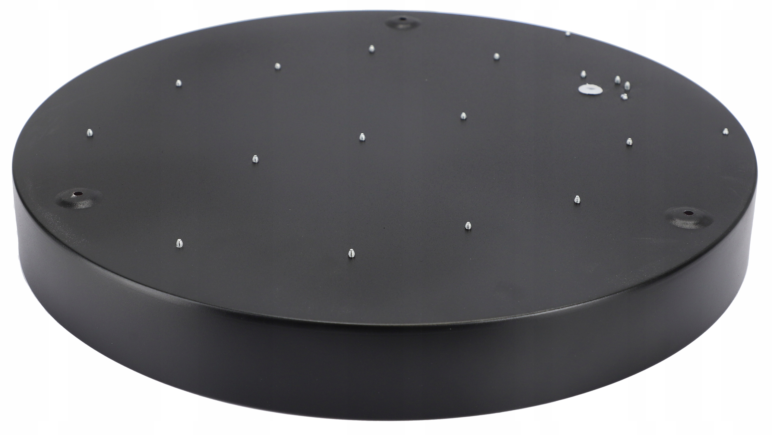 Panel LED 30W plafon natynkowy sufitowy okrągły barwa ciepła czarny 40cm Marka Smartled