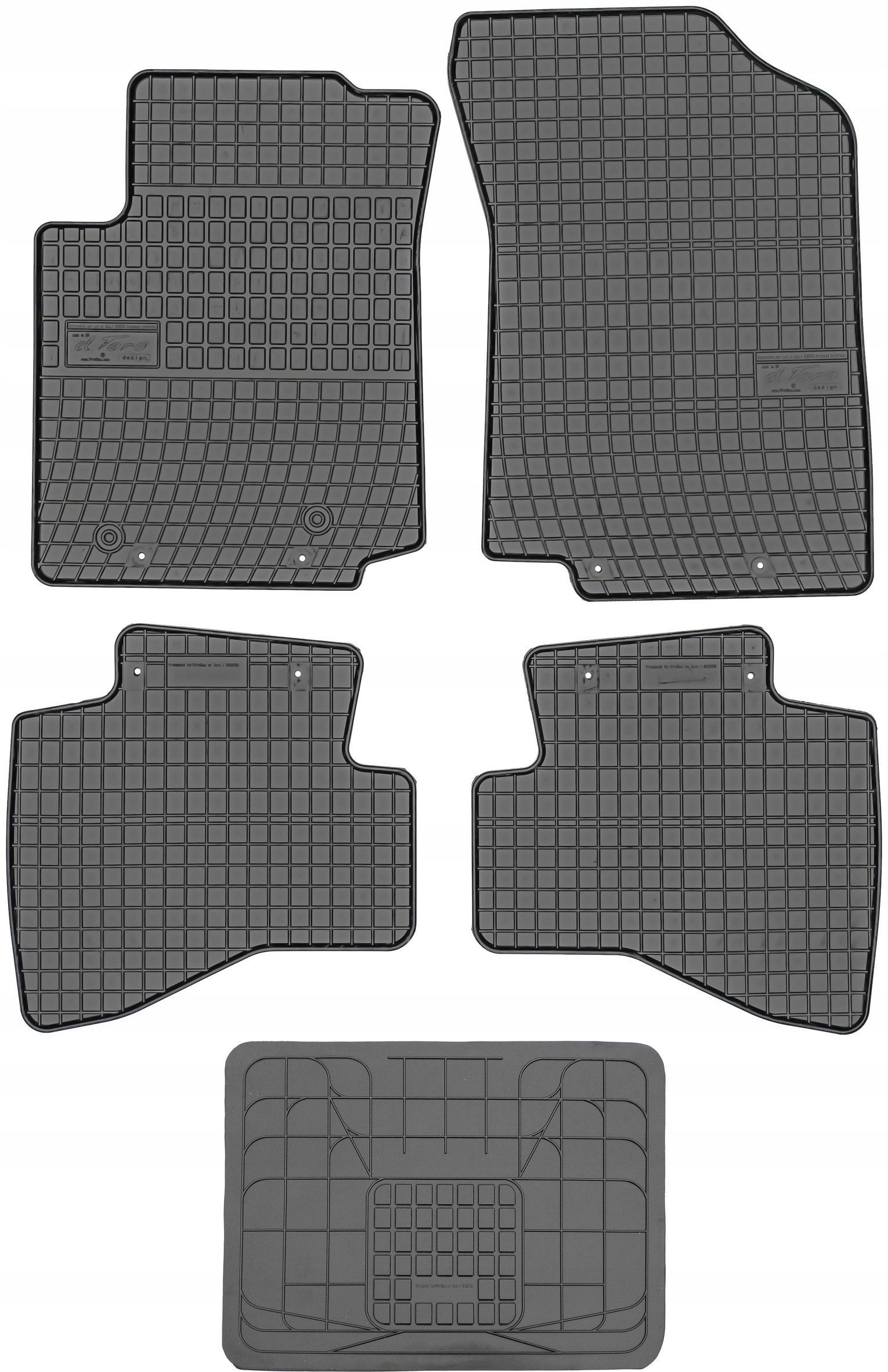 Citroen C1 II 2014- Dywaniki + osłona