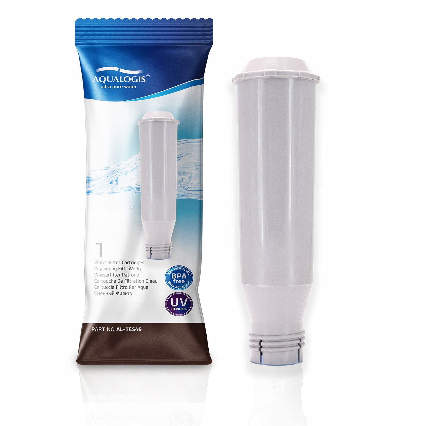 Filtr Wody AL-TES46 Zamiennik Do Ekspresu Krups, Nivona, Melitta, Bosch