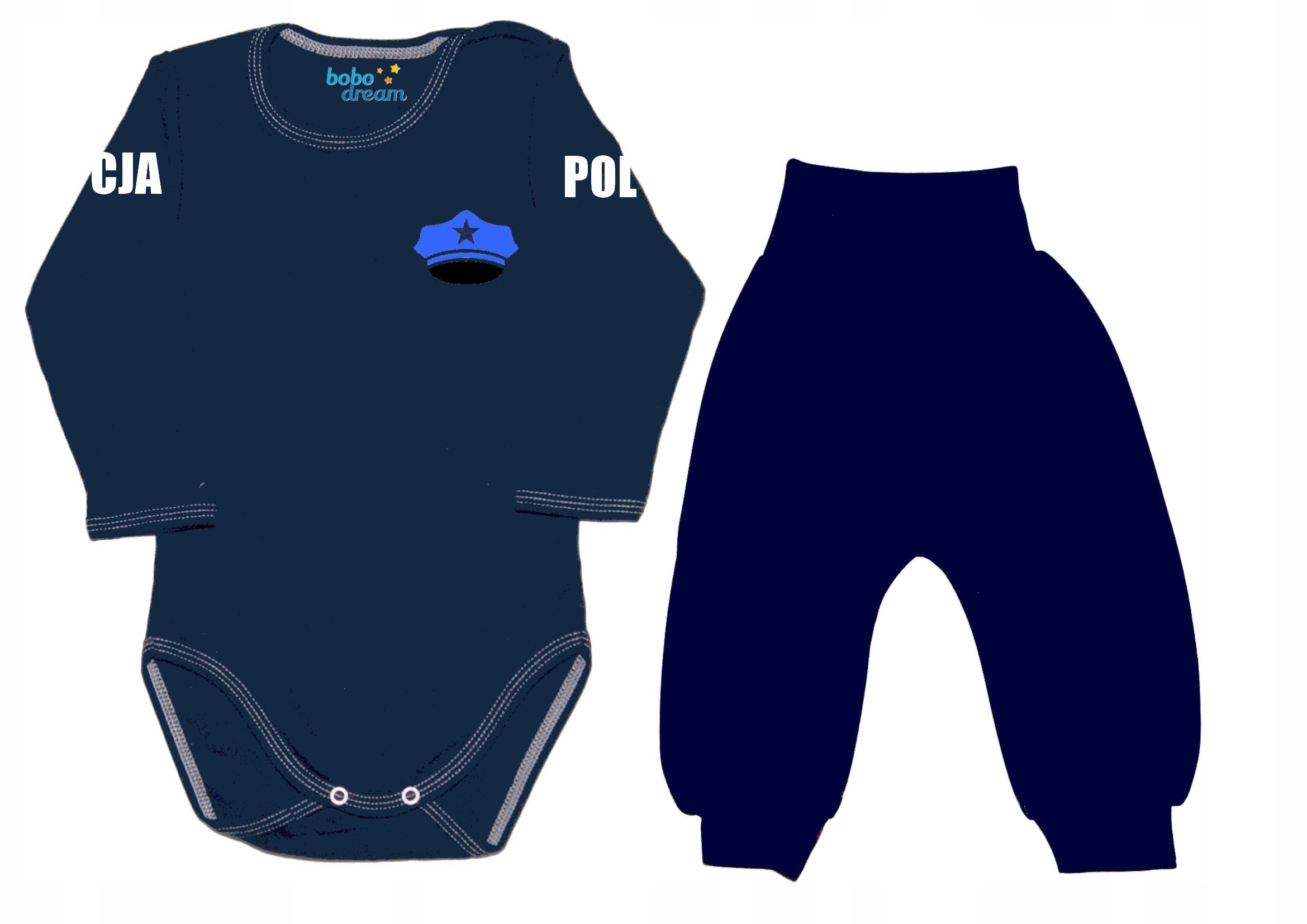

Zestaw niemowlecy Komplet Policja 62