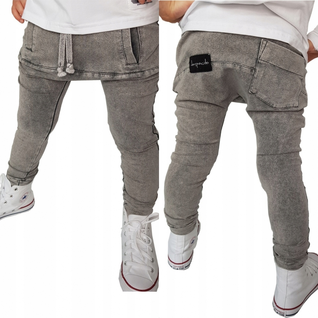 

Spodnie Despacito dekatyzowane Bp szare 128