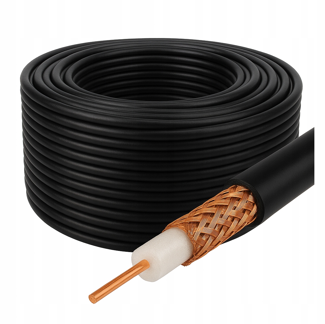 Kabel Koncentryczny H155 Polski Lte 5G Wi-fi Gsm Monitoring Antenowy 20 m