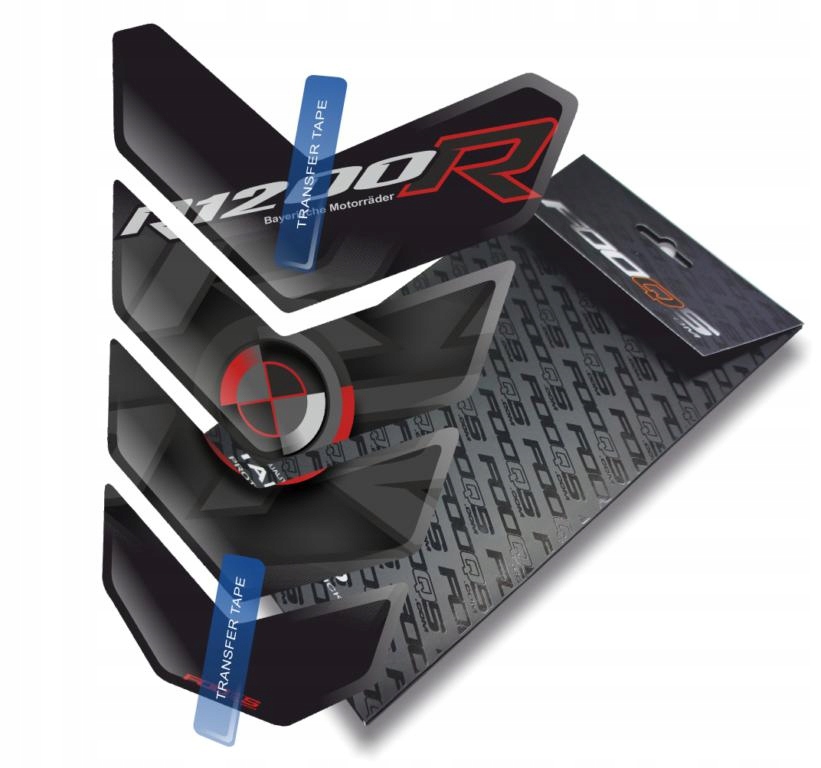 Tank-pad od firmy Fooqs pro Bmw R-1200-R Černý