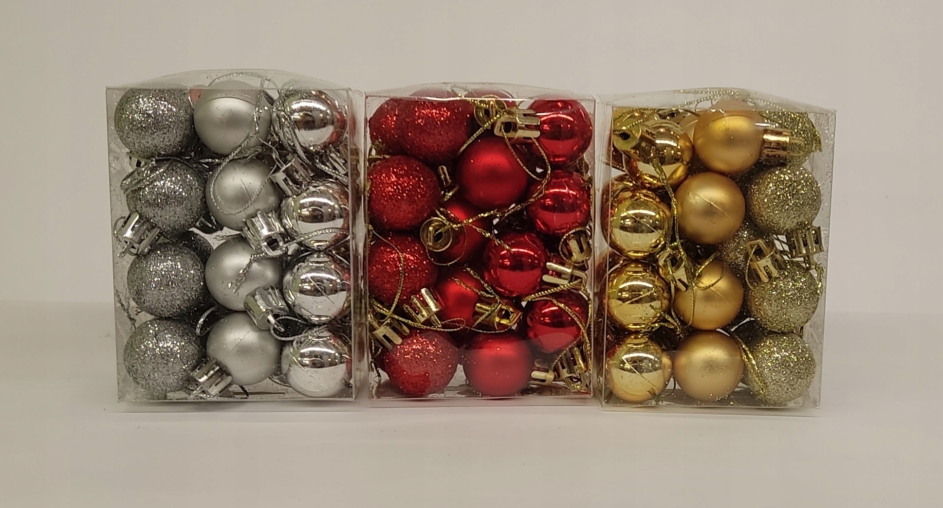 

Bombki plastikowe choinkowe do stroika 3