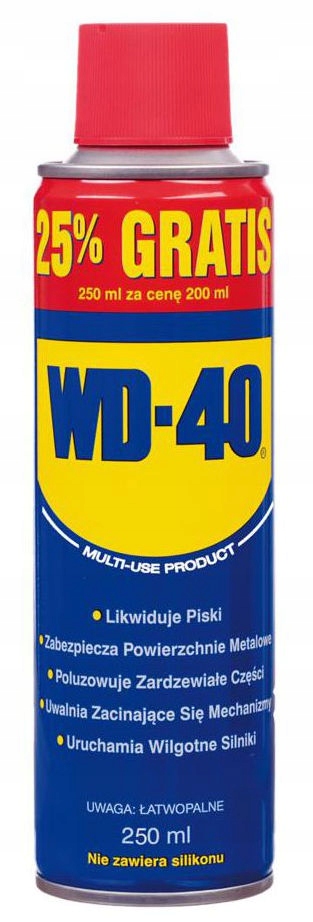 

WD-40 WD40 200+25% Odrdzewiacz 250ml