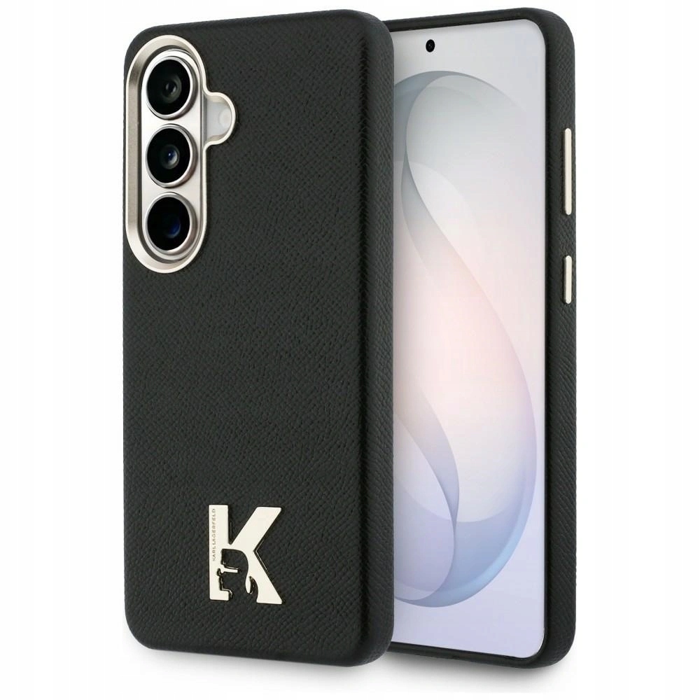 Pouzdro Karl Lagerfeld K Metal Logo MagSafe na Samsung Galaxy S26 černé