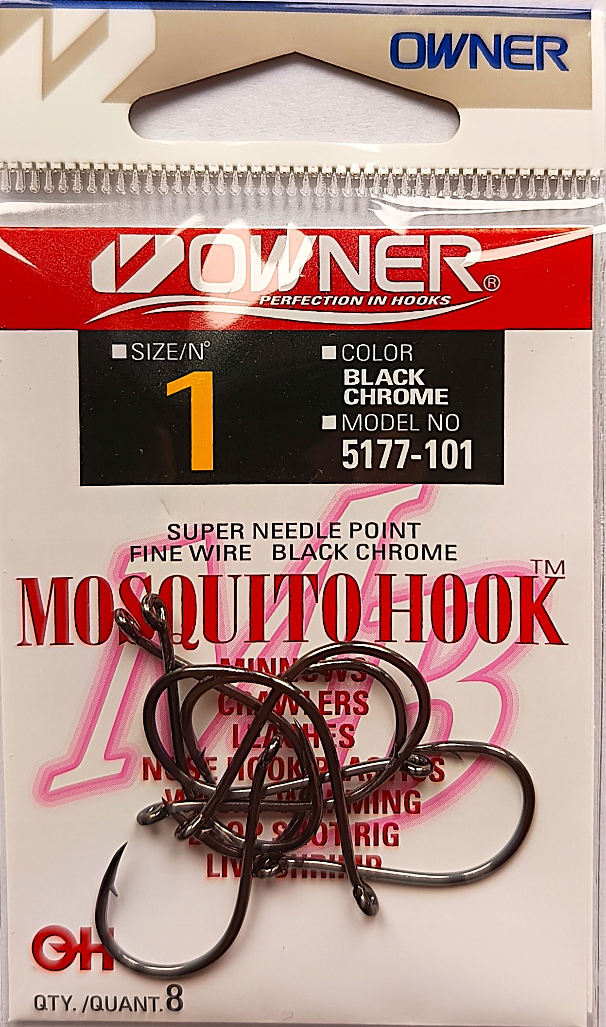 Haki Owner 5177 Bc Mosquito rozm. 1 op. 8 szt.
