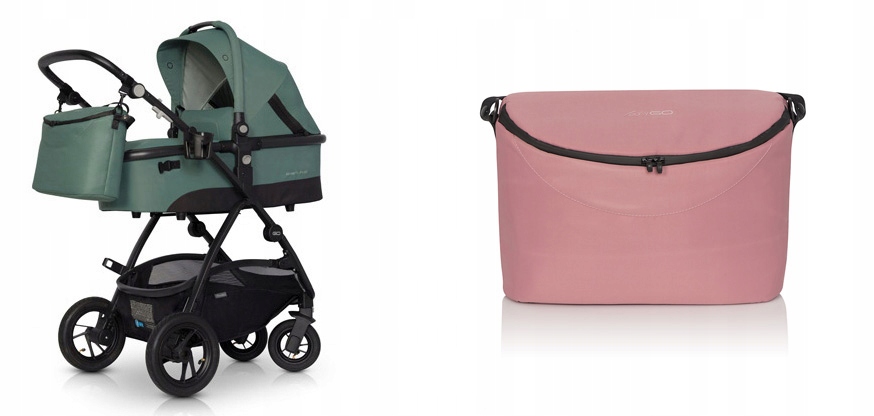 TORBA DO WÓZKA EASY GO OPTIMO AIR SOUL kol. ROSE