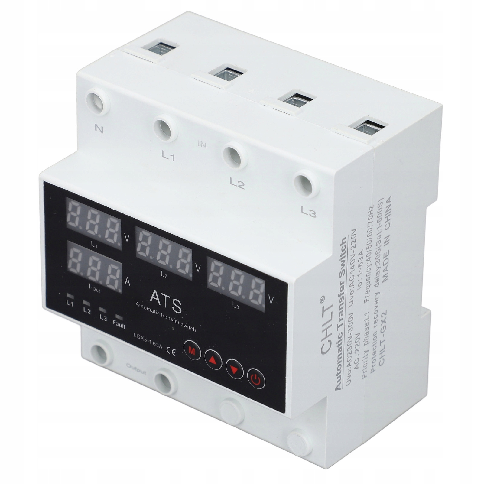 Automatický Vypínač Napájení Ats 63A 3FÁZOVÝ 220V