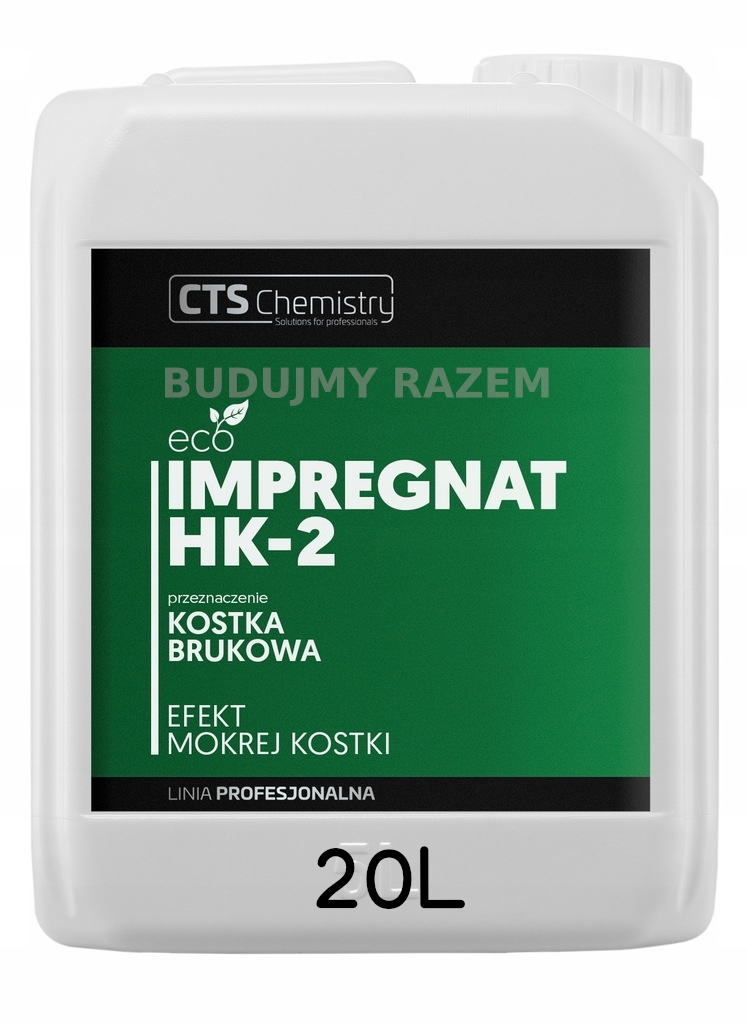 Impregnat do kostki brukowej mokry efekt mokrej Cts HK-2 20L