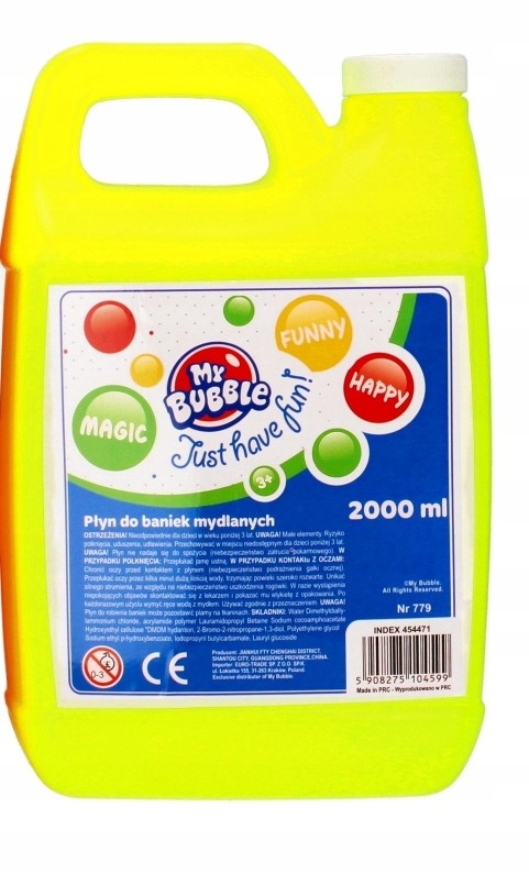 

Bańki Mydlane Płyn Do Baniek 2000ml
