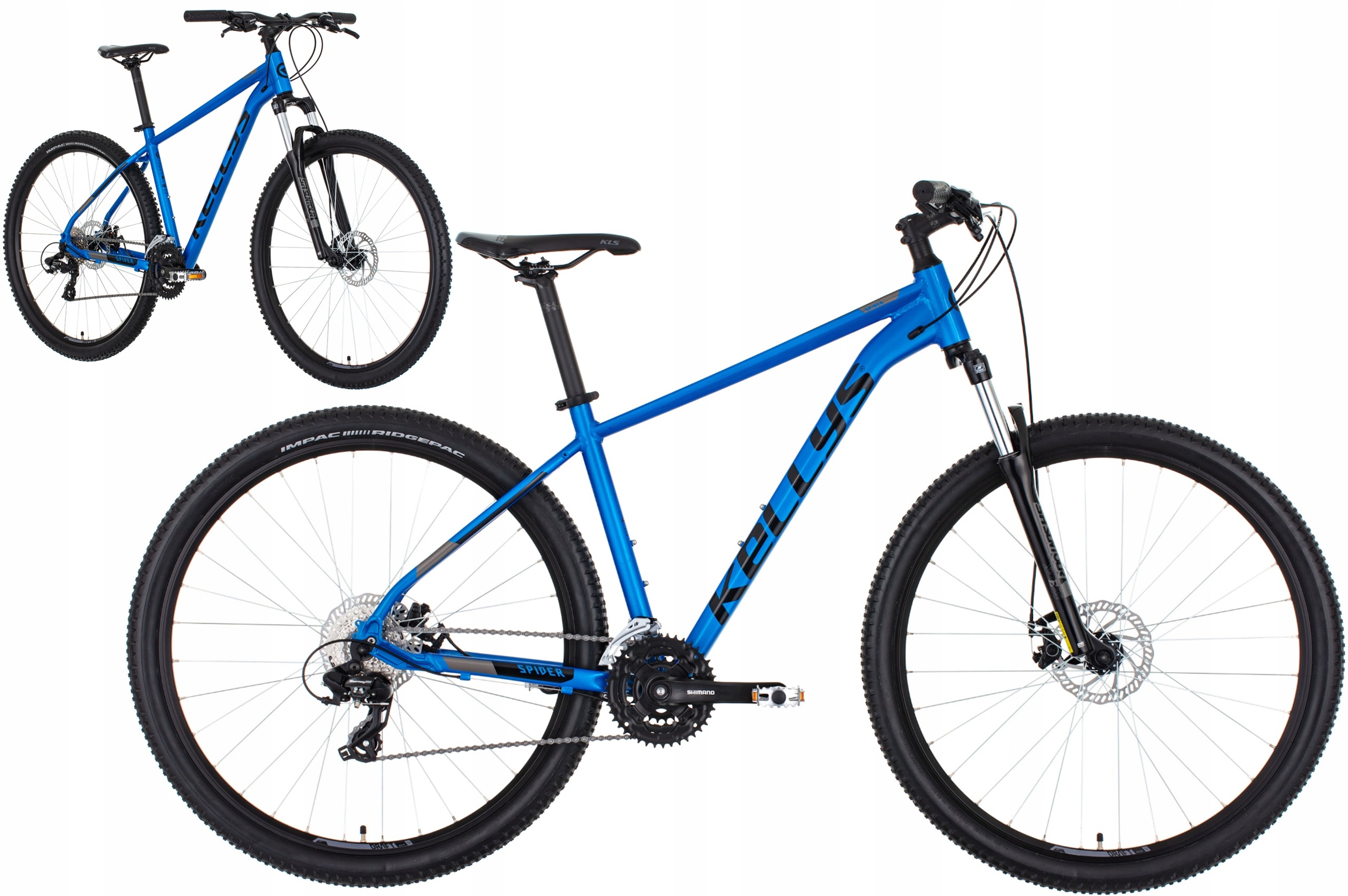 Rower Mtb 27,5" Kellys Spider 30 rama S 16" niebieski R24