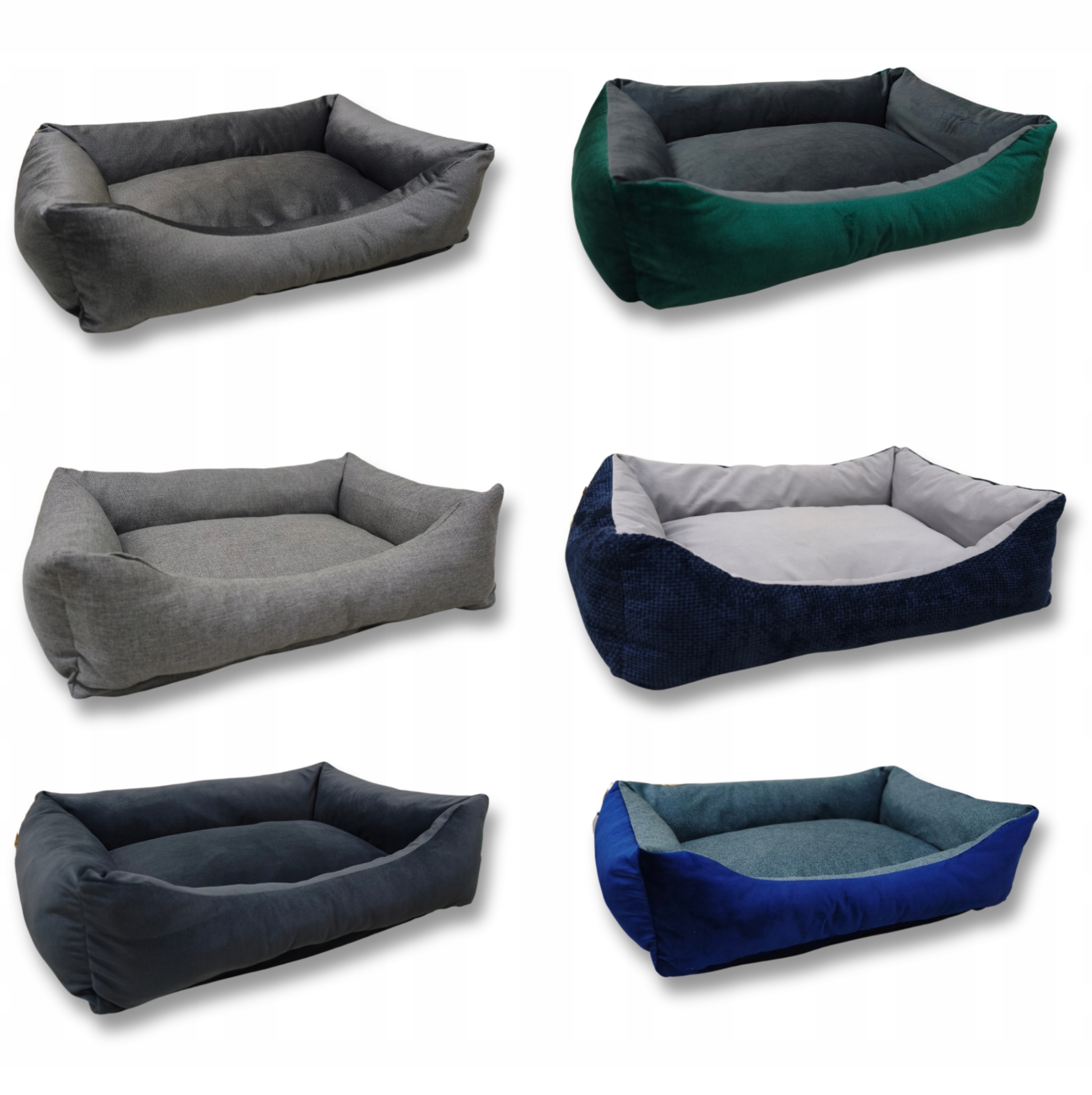 Levně Pelíšek Pro Psa Velikost M – MIX Barev Rozebíratelné Na Praní Postýlka Lehátko