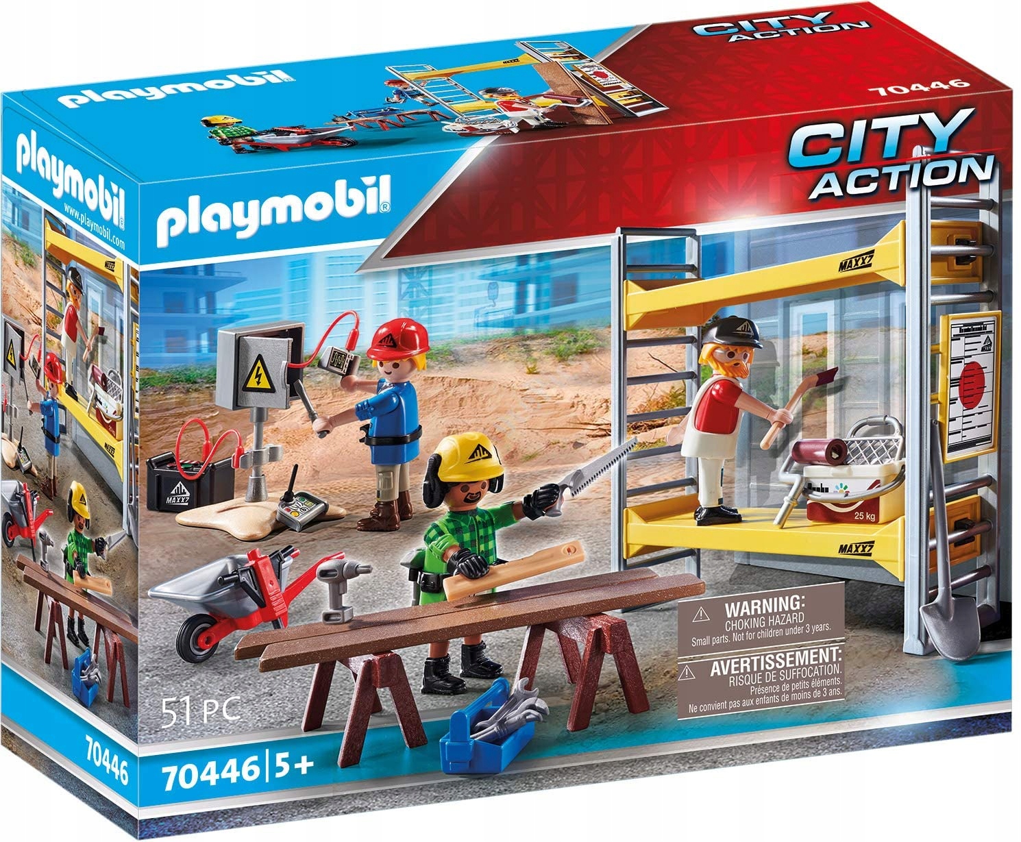 Playmobil 70446 Robotnicy Z Rusztowaniem City