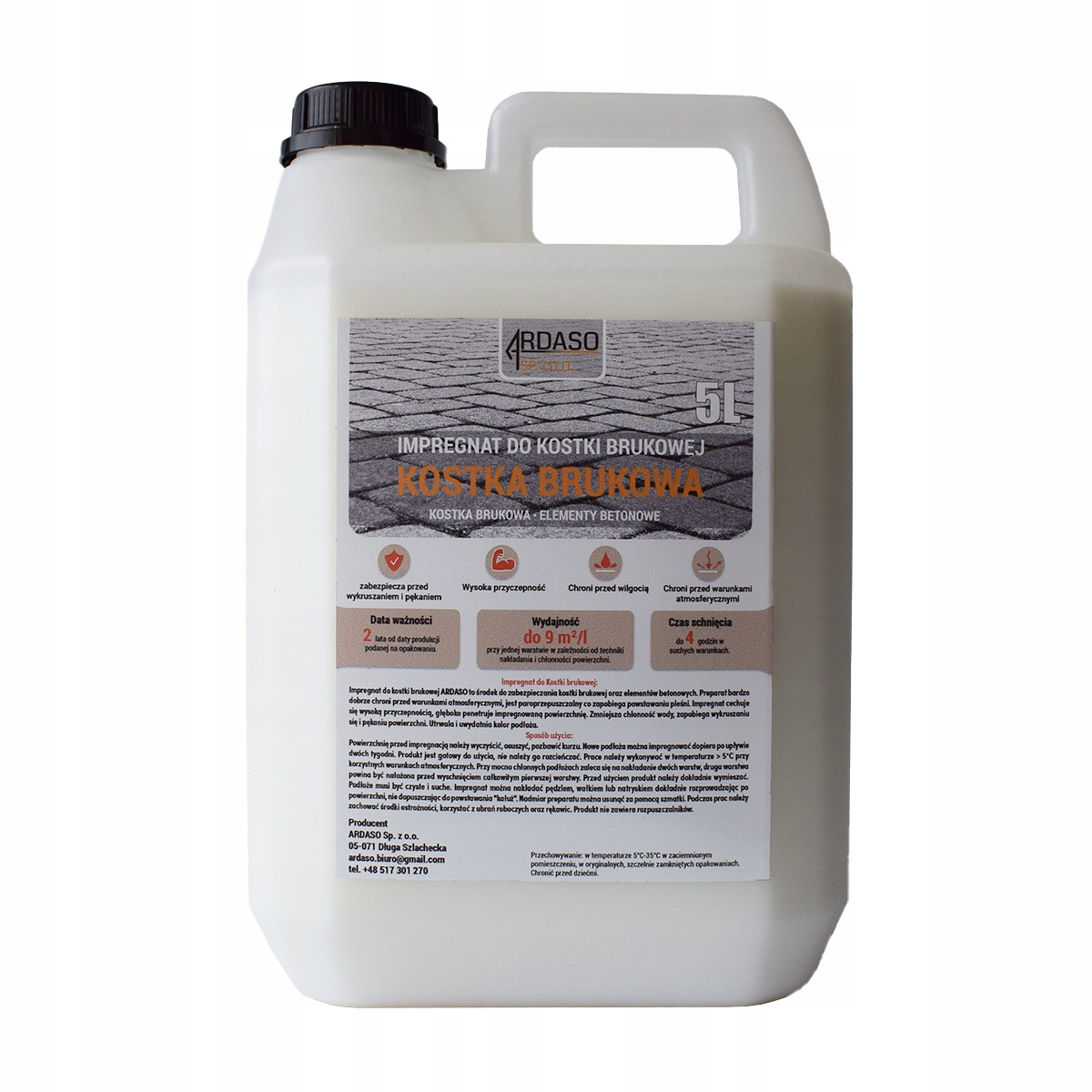 Impregnát na dlažební kostky 10 l